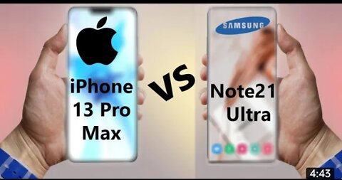 iPhone 13 Pro Max vs Samsung Galaxy S21 Ultra Camera Test Comparison