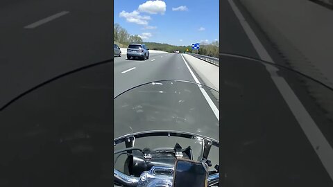 riding around on my motorcycle
