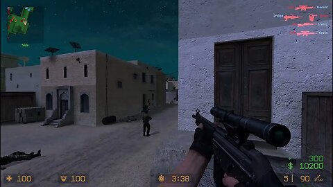 Counter Strike Source Dust 2 Night Bots #13