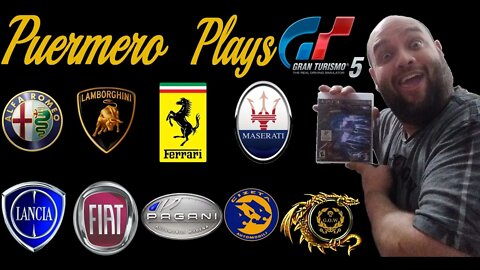 Puermero Plays: Gran Turismo 5 Italy (Alfa Romeo, Lambo, Ferrari, Maserati, Lancia, Pagani, Fiat)