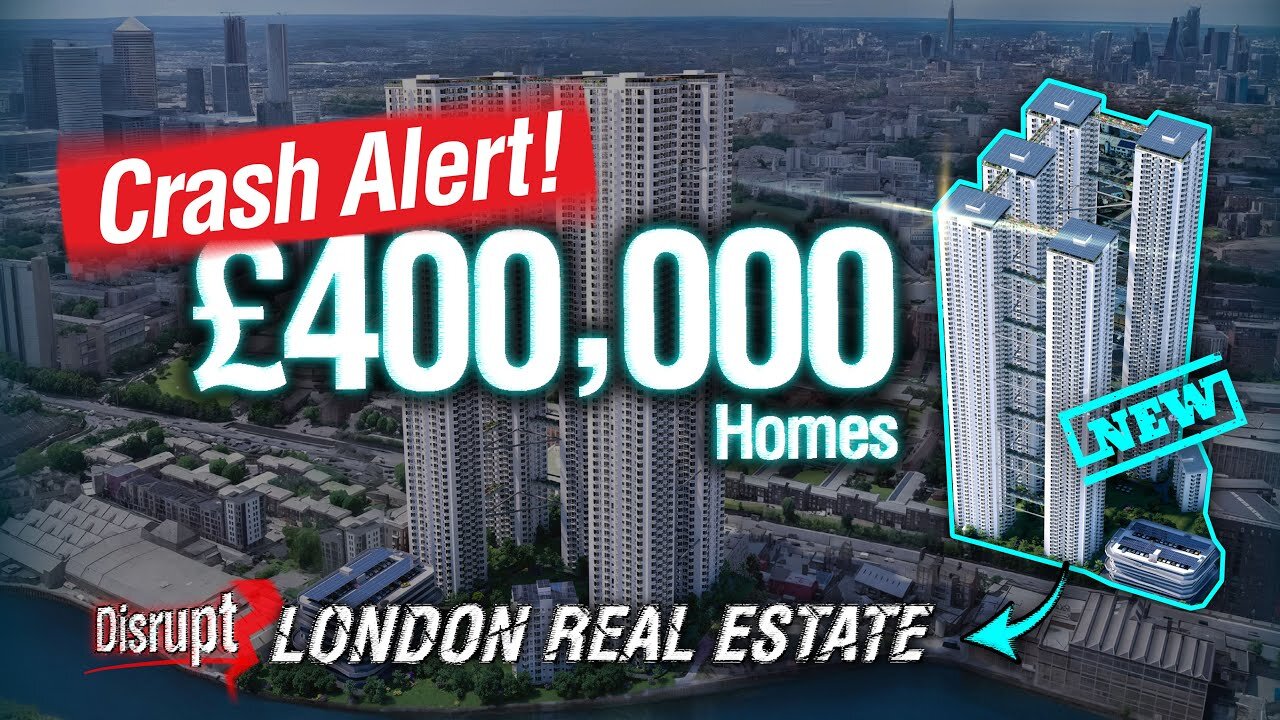 Crash Alert: £400,000 Homes Set to Disrupt London Real Estate Market!