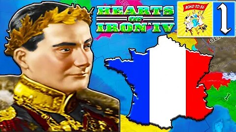 THE RETURN OF NAPOLEON! Hearts of Iron 4: Road to 56 Mod: French Empire Bonaparte Campaign #1