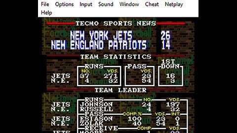 Tecmo Super Bowl For The Snes