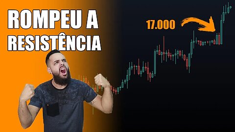 Bitcoin ACIMA DOS 17.000 - Agora vai?! | Análise BTC 09/01/2023