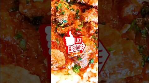 🎦😍 Goulash and Boiled Rice⁉️ #shorts #cooking