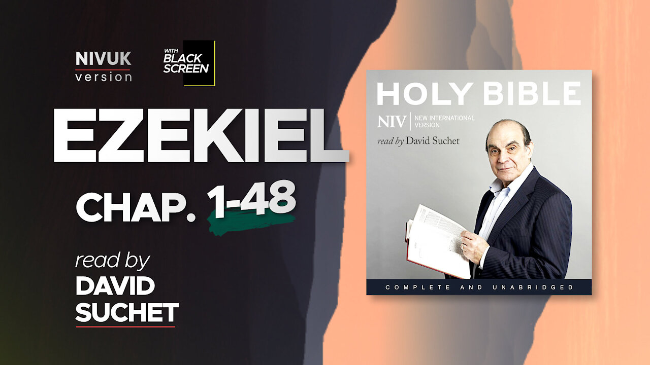Sleep with God's Word: Read by Sir David Suchet | Ezekiel with Black Screen Edition