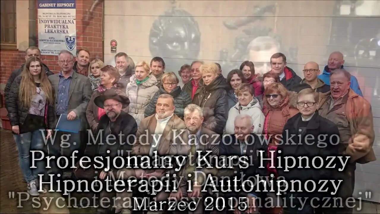 PROFESJONALNY KURS HIPNOZY I HIPNOTERAPII - PRACA Z PODŚWIADOMOŚCIĄ I ŚWIADOMOŚCIĄ /2015© TV IMAGO