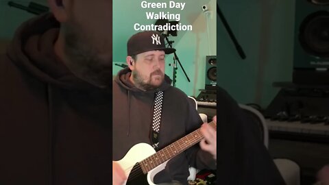 Green Day - Walking Contradiction Guitar Cover (Part 1) - Epiphone Billie Joe Armstrong Les Paul Jr