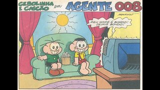 Cebolinha&Cascão em-Agente 008 | Gibis do Rapha 2