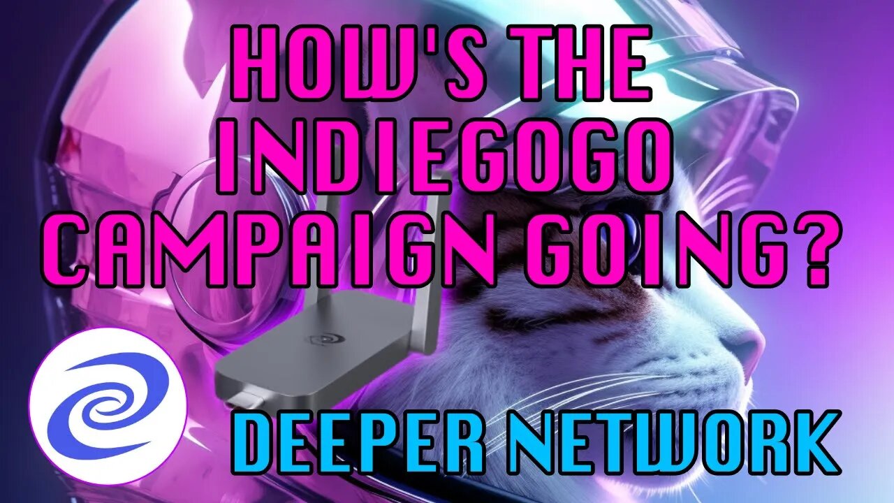 How The Deeper Network Indiegogo is Going - Over £120,000 so far!