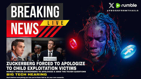 Zuckerberg Forced To Apologize To Families Of Child Exploitation Victims In Big Tech Hearing