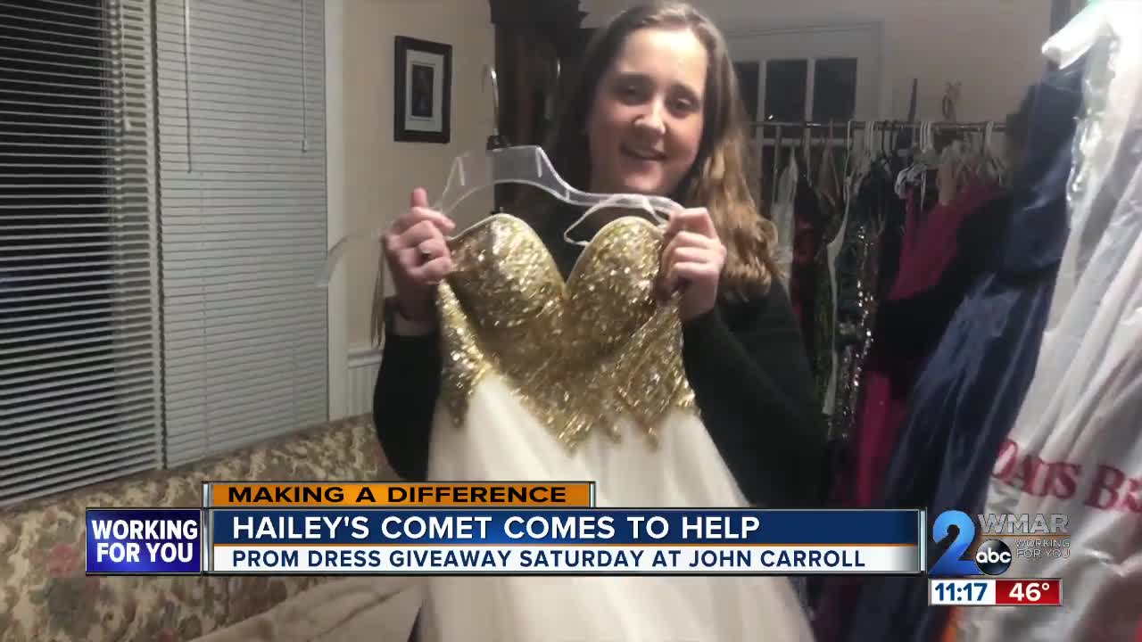 Harford County teen's prom dress drive gets overwhelming response