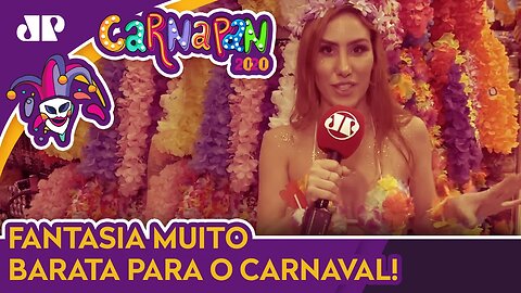 UAU! FANTASIA PARA O CARNAVAL COM APENAS R$ 50 | CARNAPAN