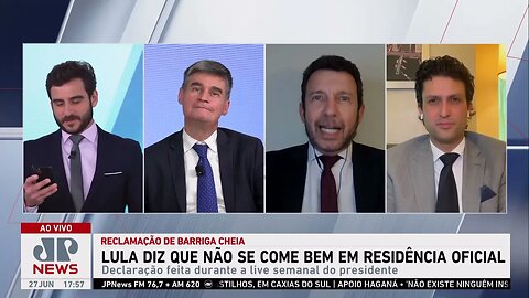 Lula em live semanal: “Aqui no Palácio da Alvorada tudo é muito longe”