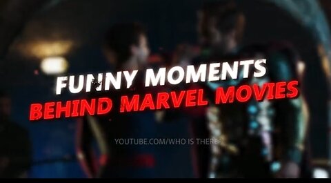 funny moment behind marvel movies