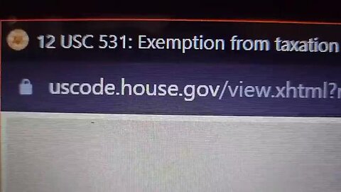 12 USC 531. Effective October 1st 2023 - Exeption from taxation. Did you know this?