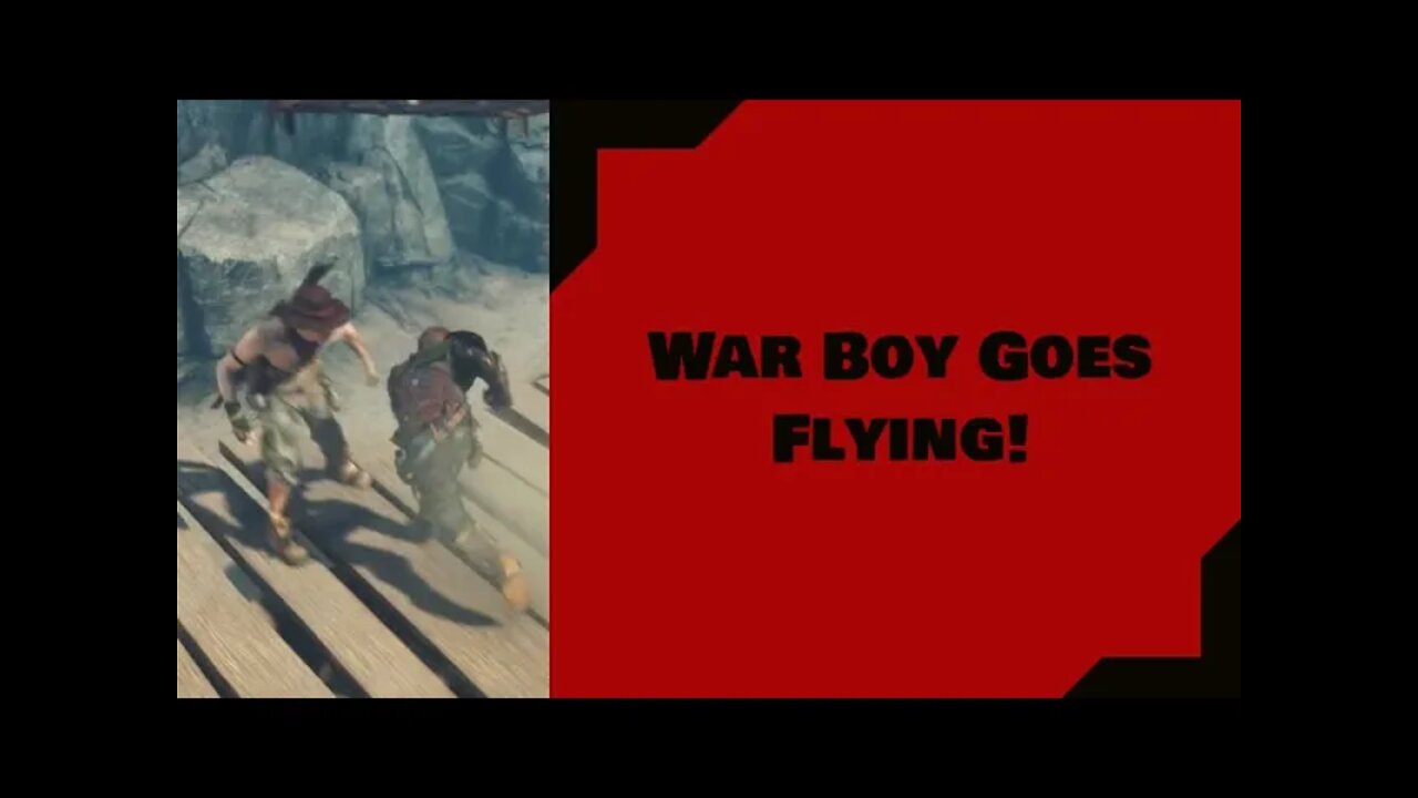 Mad Max: War Boy Goes Flying!