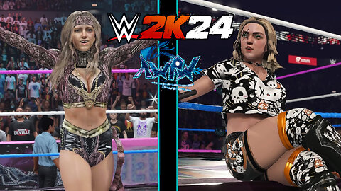 Morfydd Clarkason VS Kay Ling - WWE2K24