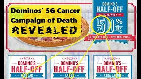 Domino's Pizza, 5G, Cancer, and China Linked