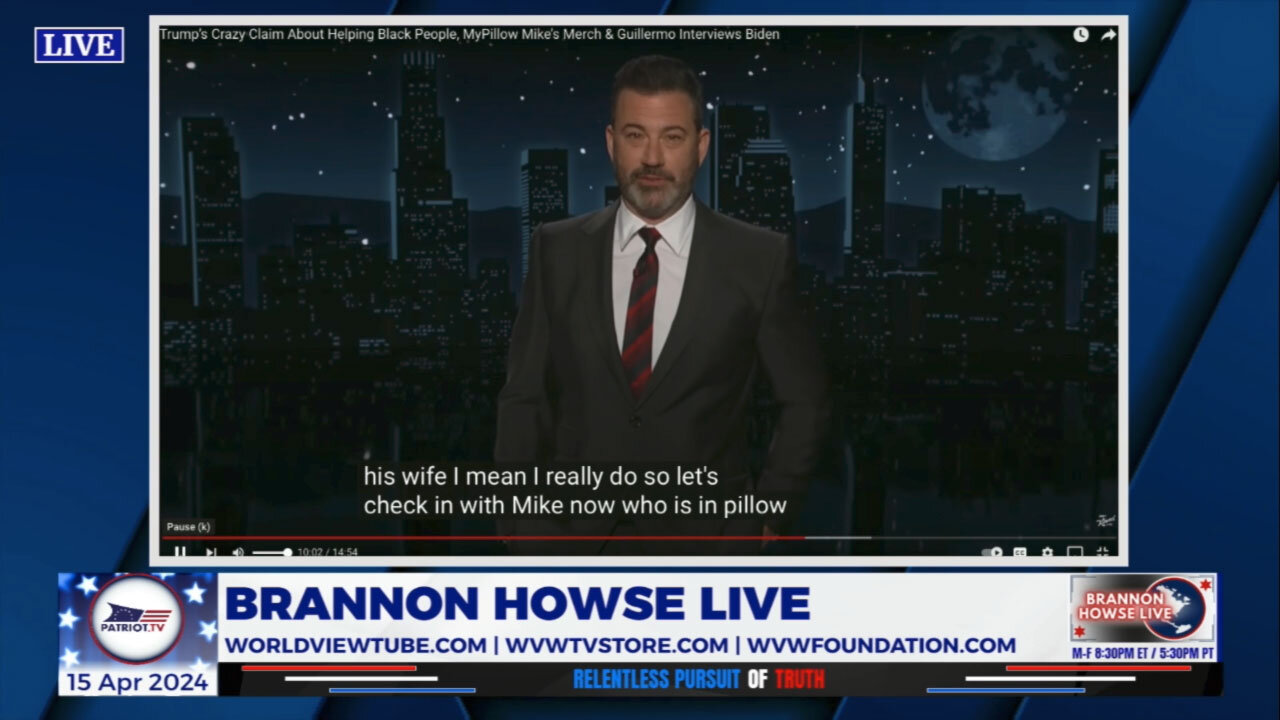 Hilarious: Jimmy Kimmel Features Mike Lindell and Brannon Howse "Scrolling Down"