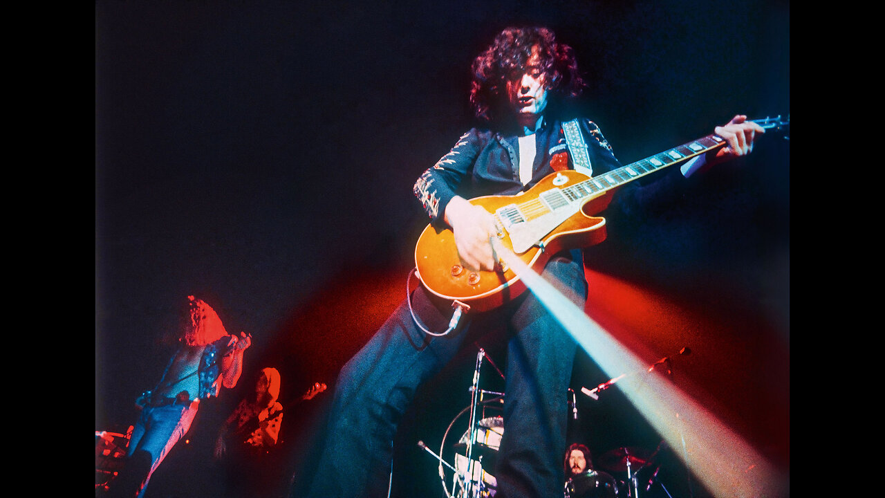 Led Zeppelin ( Rare ) Live In London 1972 : Dazed & Confused 😕