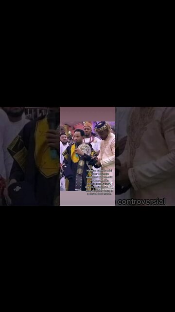 Nigerian Pastor won a belt in International Spiritual Wrestling Championship after defeating Satan.