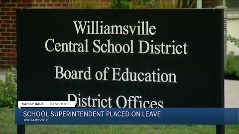 Williamsville superintendent placed on administrative leave for handling of reopening plan