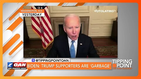 Biden: Trump Supporters Are 'Garbage' | TIPPING POINT 🟧