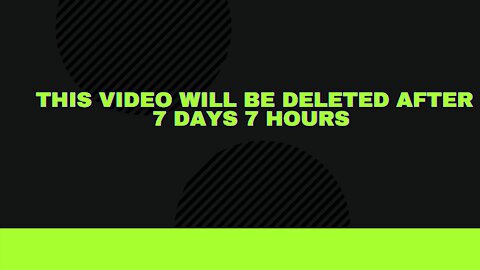 This video will be deleted, Rumble/ birds