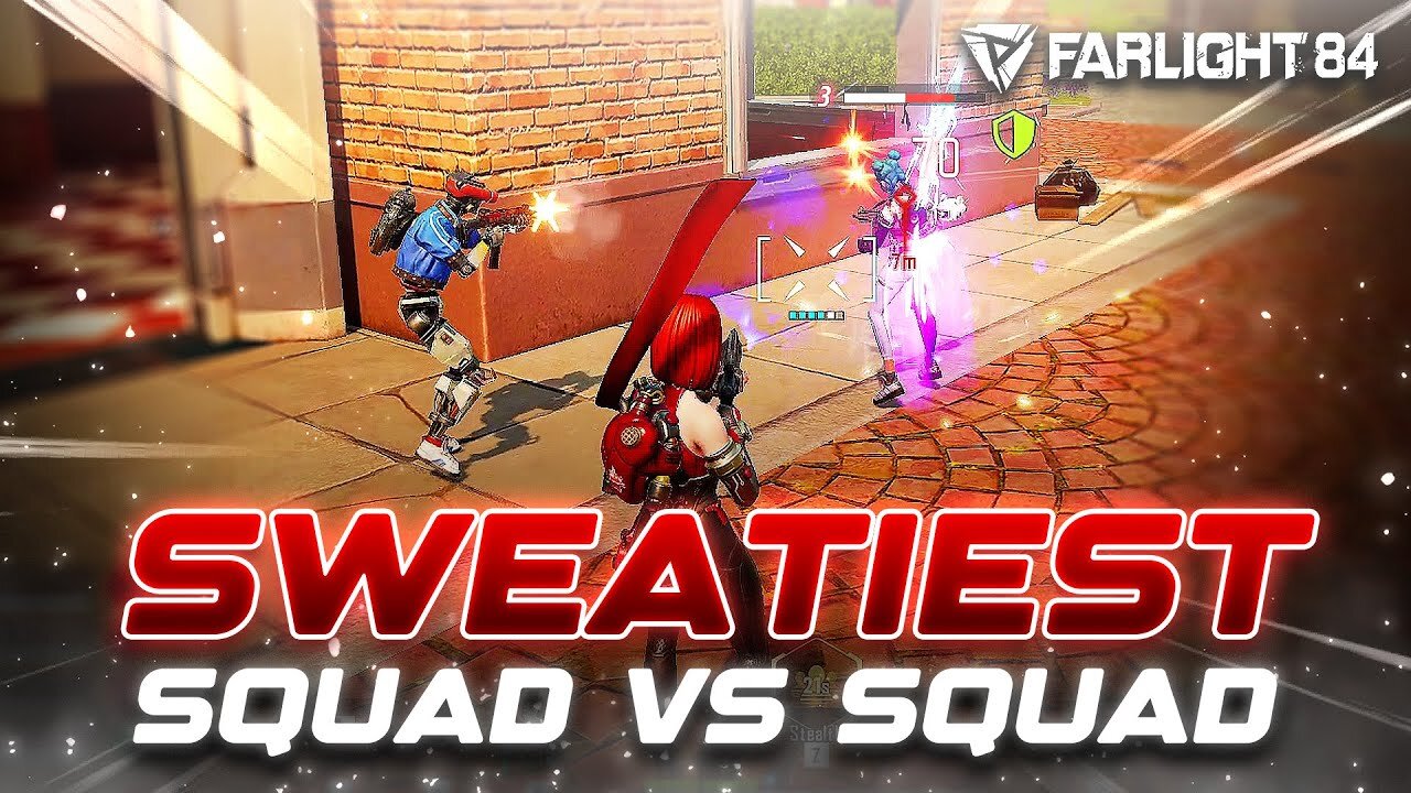 SWEATIEST Squad VS Squad I've EVER Played!! (Farlight 84 Gameplay)