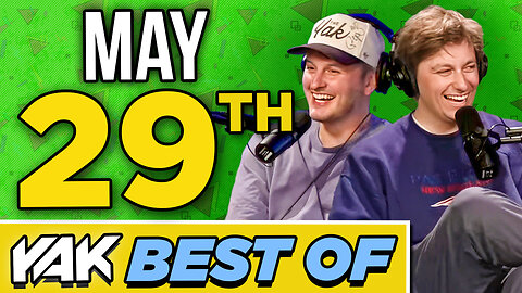 Rone and Sas are Ready for Roofball | Best of The Yak 5-29-24