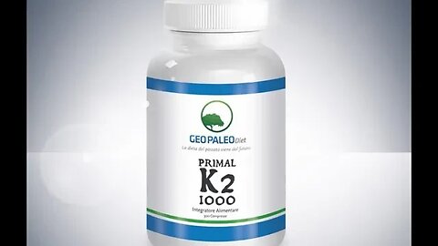 Primal K2 1000 - Vitamina K2/MK7 200 mcg - No Soya, No Glutine, No Lattosio