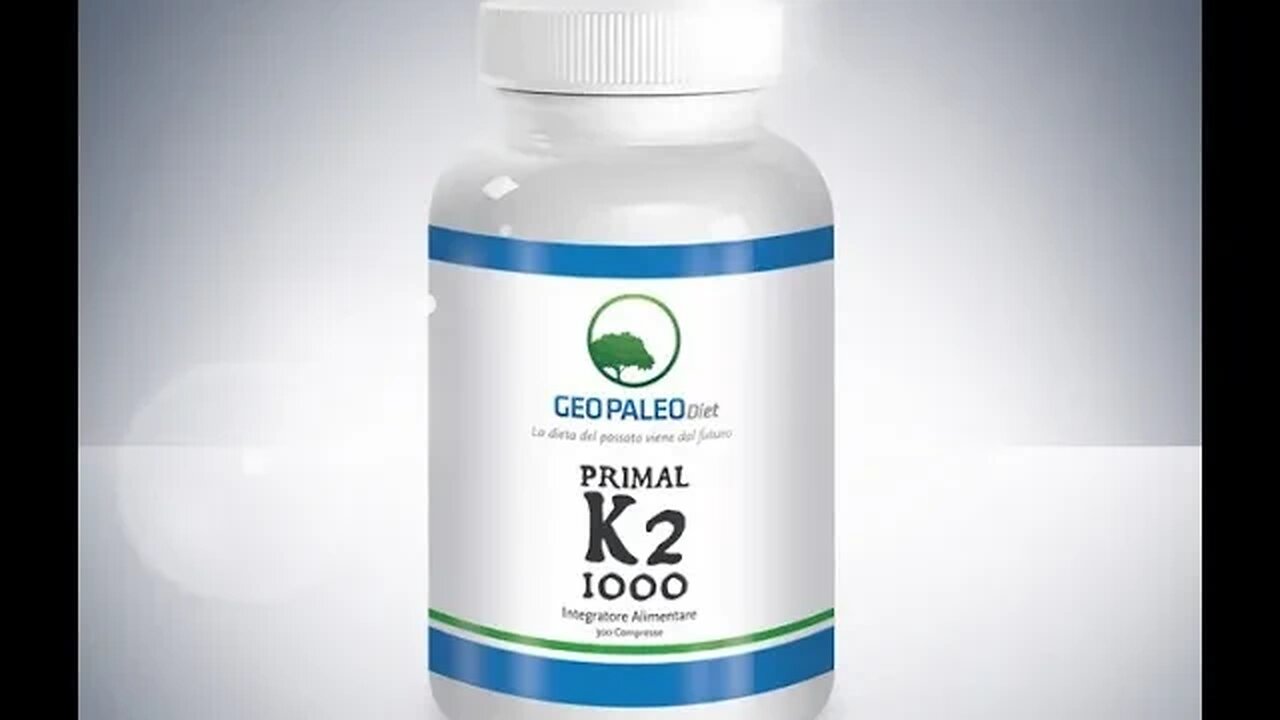 Primal K2 1000 - Vitamina K2/MK7 200 mcg - No Soya, No Glutine, No Lattosio