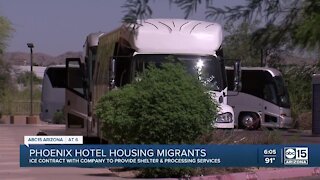 Some families who entered U.S. from southern border being brought to Phoenix hotels