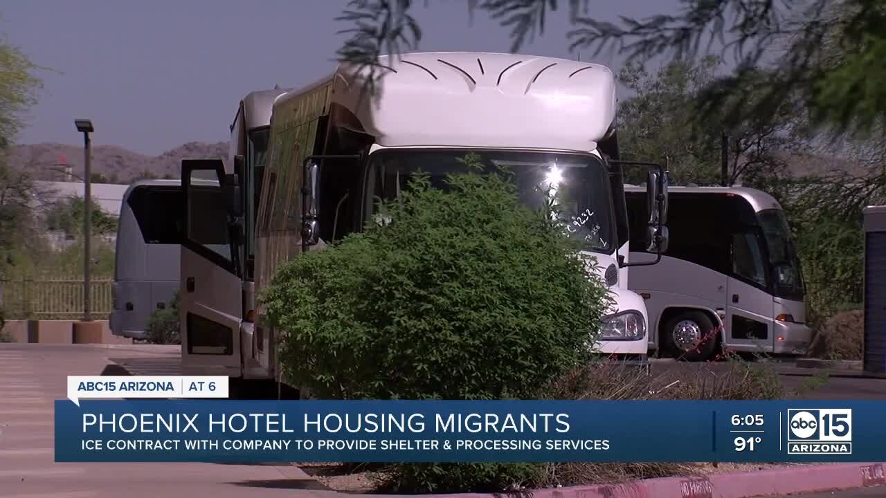 Some families who entered U.S. from southern border being brought to Phoenix hotels