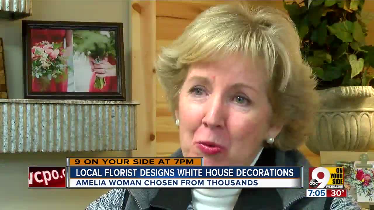 Local florist helps decorate White House for Christmas