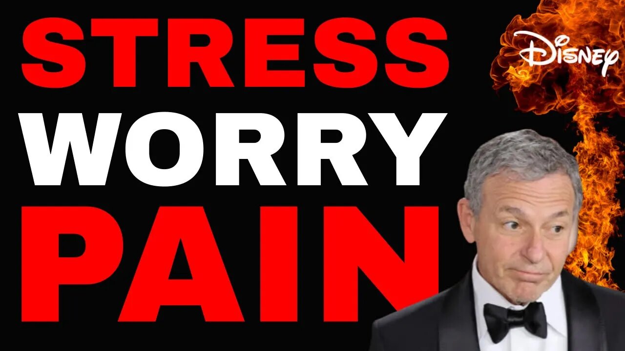 Disney CEO HUMILIATED! Bob Iger STRESSED and under PRESSURE from Hollywood and Wall Street!