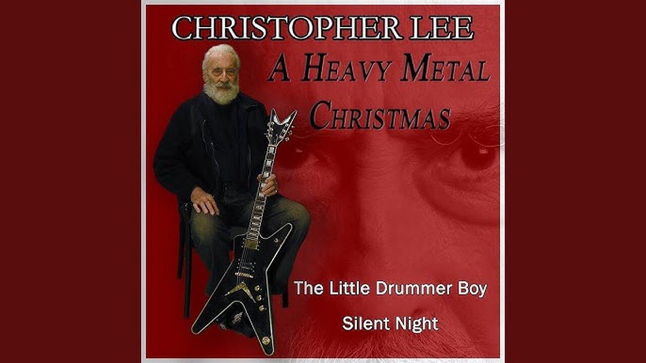Christopher Lee - heavy metal Christmas?(This is from a real album!)