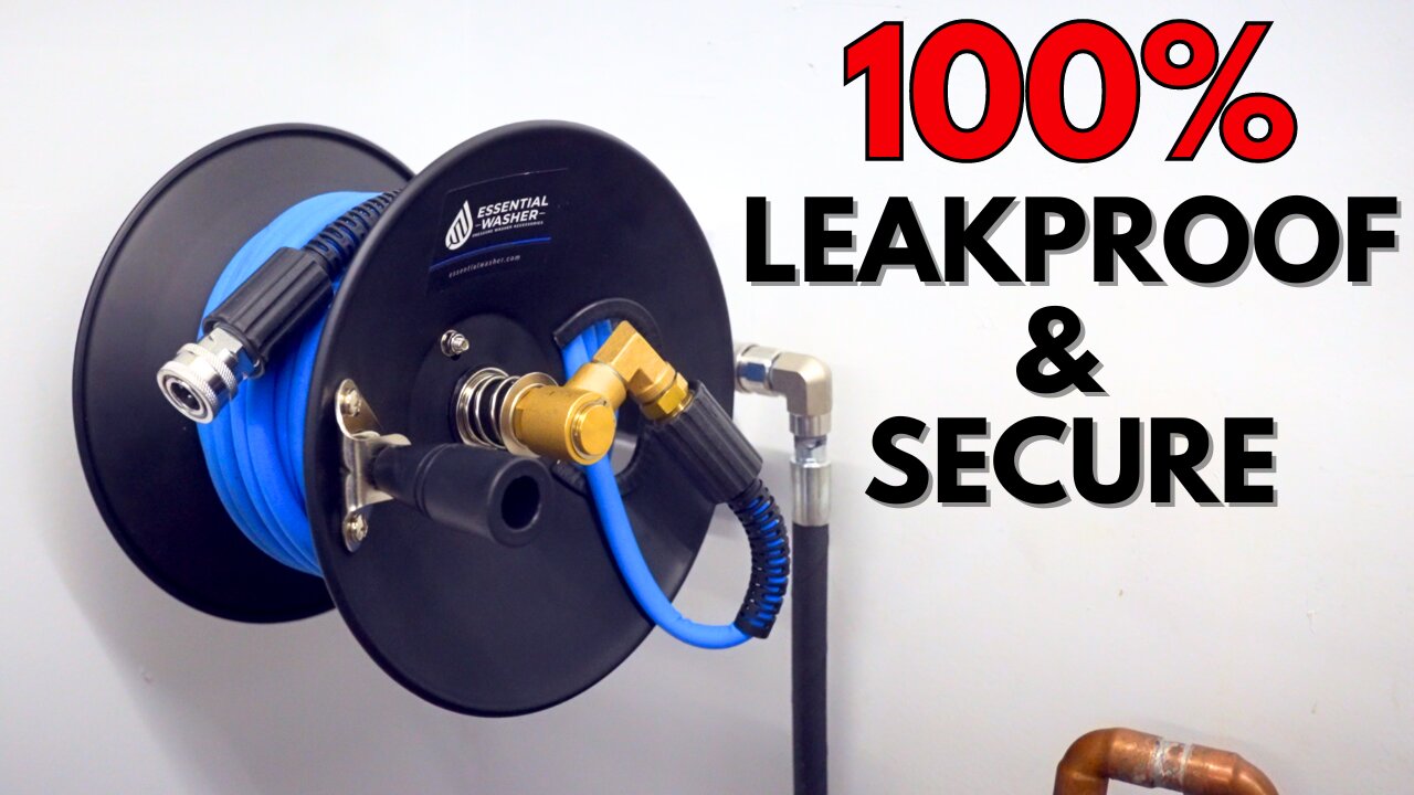 Wall Mounting The BEST Budget Pressure Washer Hose Reel