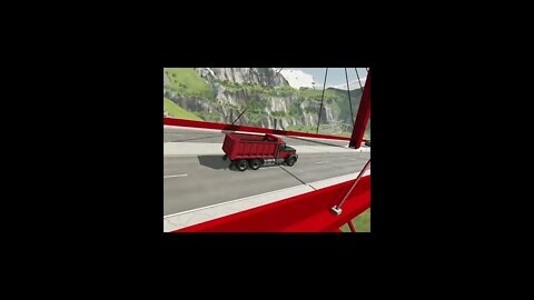 |MiniBeamNG/ Trucks vs Large Spinner #07 BeamNG.Drive #Shorts