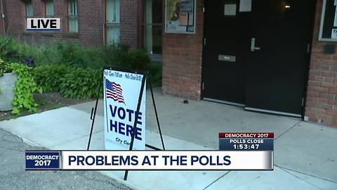 Problems at the polls on primary election day