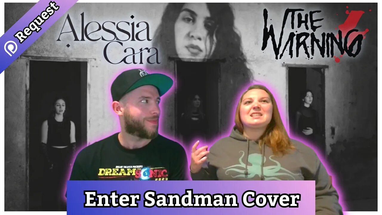 Couple React to Alessia Cara & The Warning - Enter Sandman - The Metallica Blacklist Album #reaction