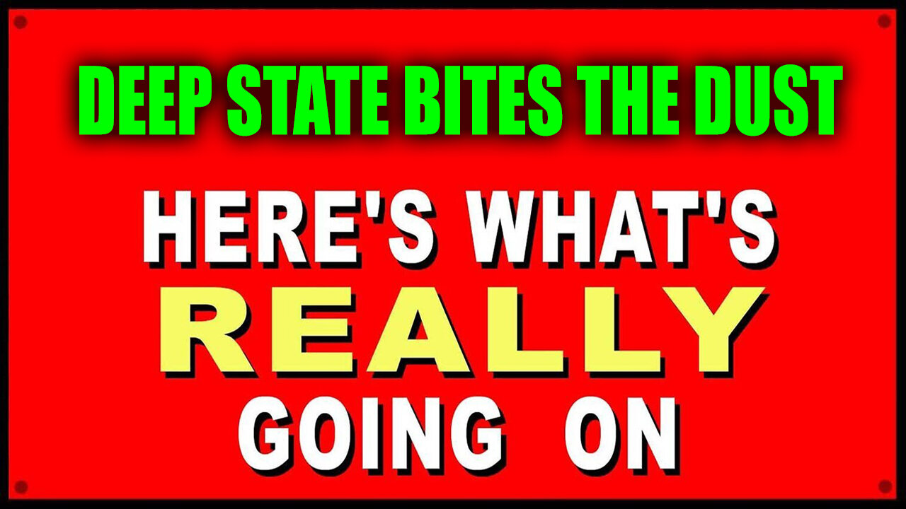 Deep State Bites The Dust Aug 6 > Here's What's REALLY Going on