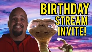 LUIS' BIRTHDAY STREAM INVITE!!!