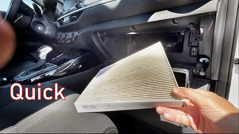 How to Change a Cabin Air Filter in KIA Forte 2018, 2019, 2020, 2021, 2022, 2023, 2024