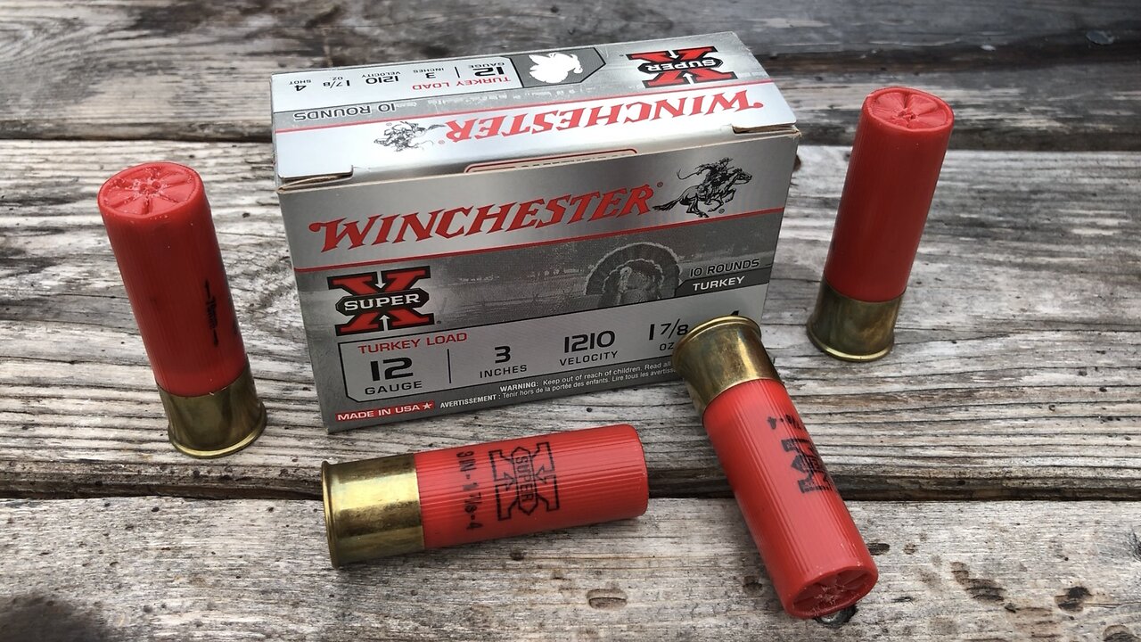 Winchester Super X 3” 1 7/8 Ounce 4 Shot Turkey Load - Breakdown