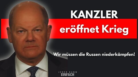 Erfüllungsgehilfe Kanzler: Grünes Licht für Attacke auf Russland@Einfach kann ja jeder🙈