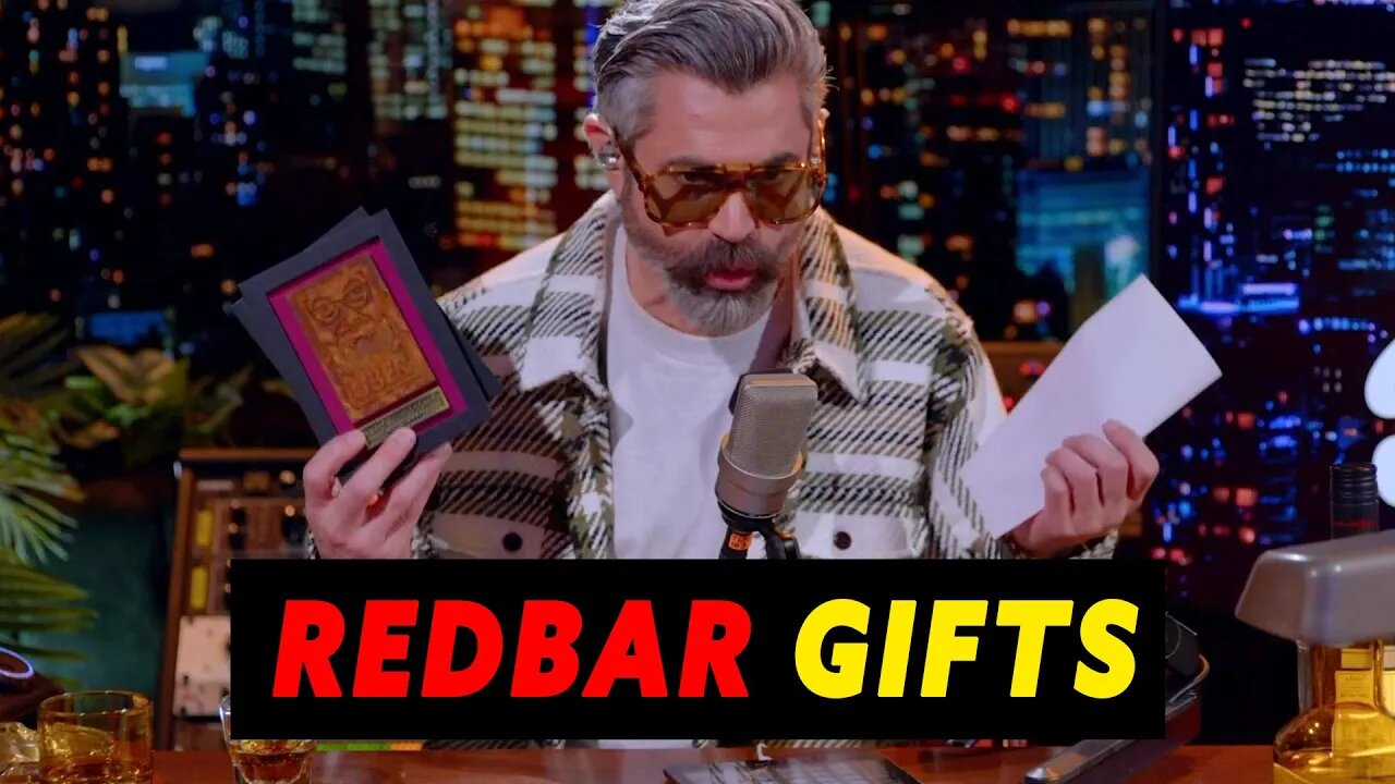 "Real" AARON from STEEL TOE sends Mike Redbar a lovely gift