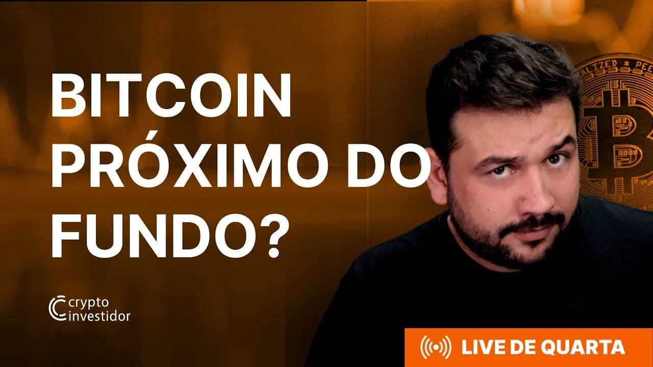 BITCOIN PRÓXIMO DO FUNDO? Análise do BTC ETH DXY NASDAQ SPX