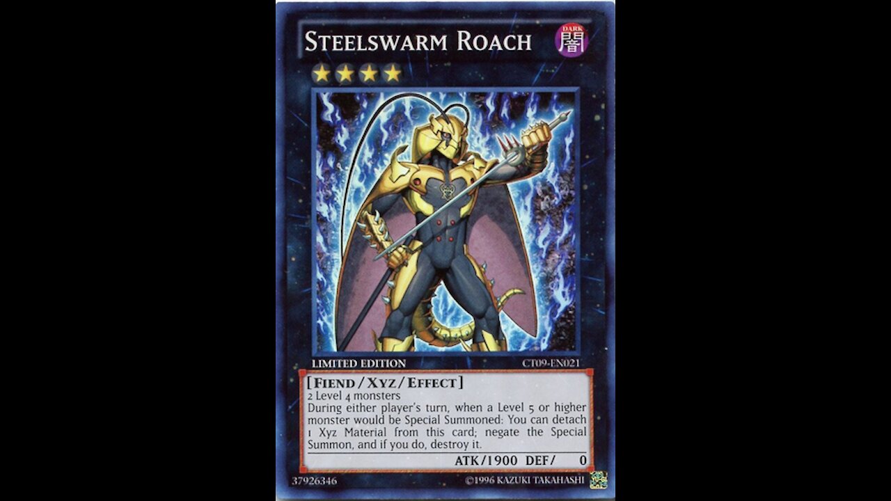 Steelswarm Roach Gameplay (Box #32 Photon of Galaxy SR Card) - Yu-Gi-Oh! Duel Links